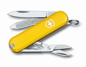 Victorinox Classic sd geel 58 mm