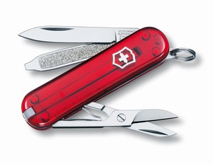 Victorinox classic SD red rubin 58 mm