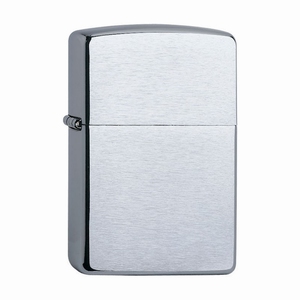 zippo 200 Chrome brushed