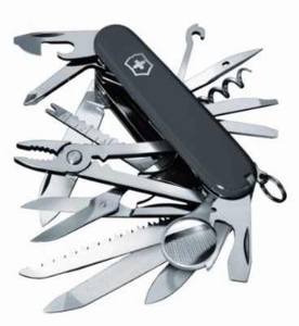 Victorinox Swiss champ zwart 91 mm