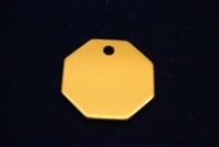 Katzenmarke Oktagon gold