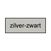 Zilver - zwart