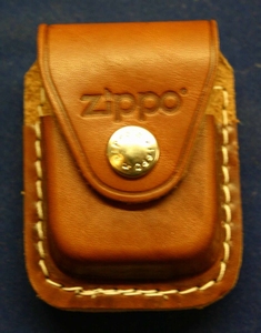 Zippo belt  pouche braun