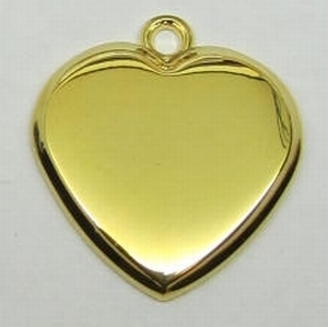 ketting hanger Hartje goudkleur  luxe