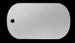 Gravotag ID zilver