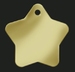 Hundemarke star gold